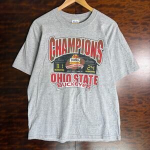 2003 Men's Ohio State Buckeyes National Championship Tee L